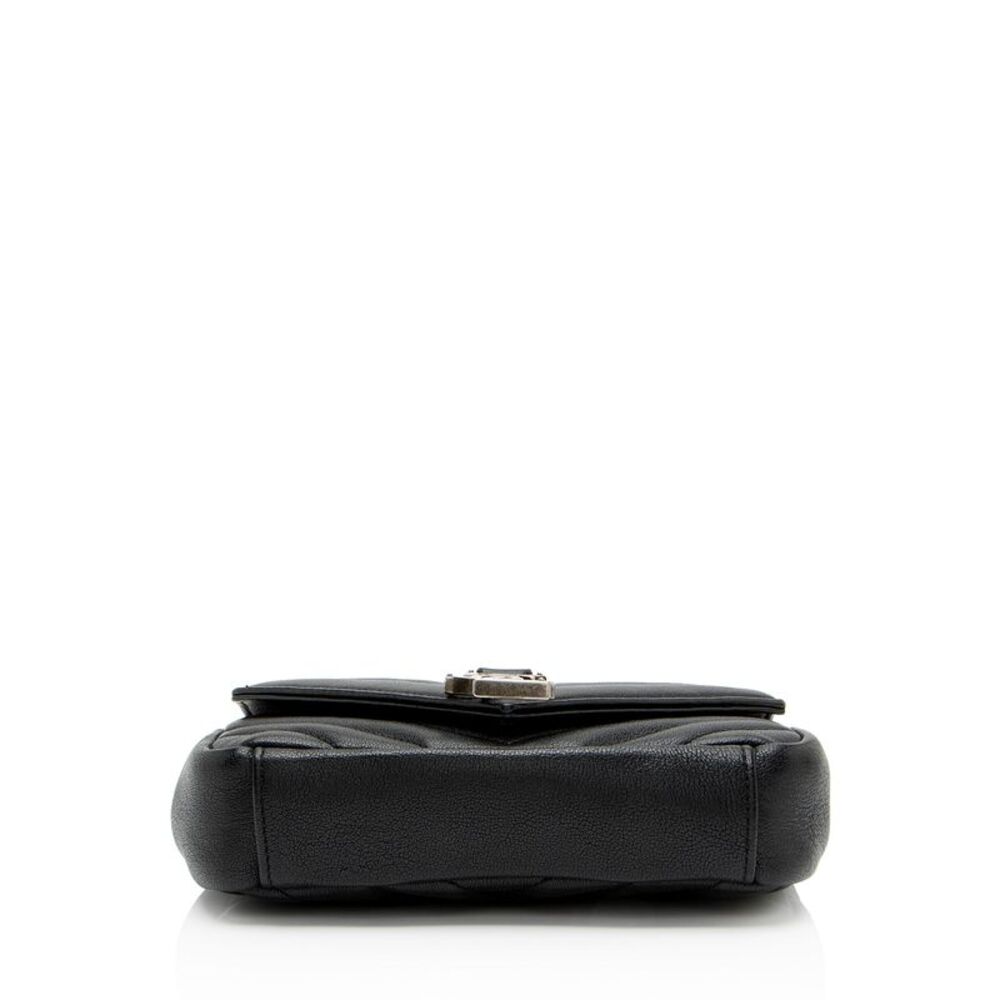 Saint Laurent Matelasse Leather Monogram Classic Baby Chain Bag - Picture 4 of 12